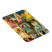 Iman Nevera Carteles de Feria y Fiestas Andalucia マグネット (右側)