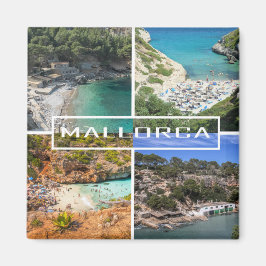 imán playas y calas de Mallorca - Majorca マグネット