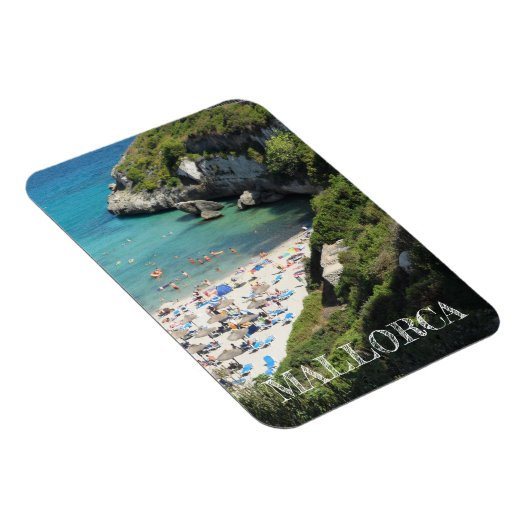 imán rectangular Calas de Mallorca - Majorca マグネット (右側)