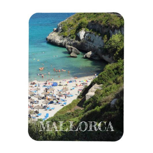 imán rectangular Calas de Mallorca - Majorca マグネット (縦)