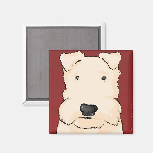 Imán Turrón granate マグネット (正面/裏面)