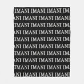 Imani フリースブランケット (正面)
