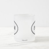 Imani フロストグラスマグカップ (中央)