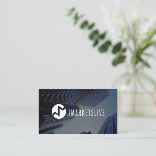 iMarketsLive Business Card1 名刺 (スタンド正面)