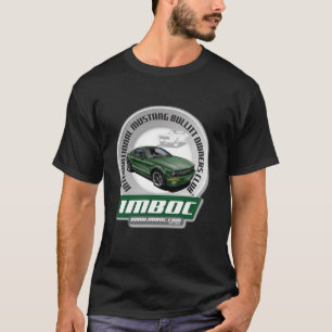 IMBOC '08 Highland Green (Men) -黒のTシャツ Tシャツ