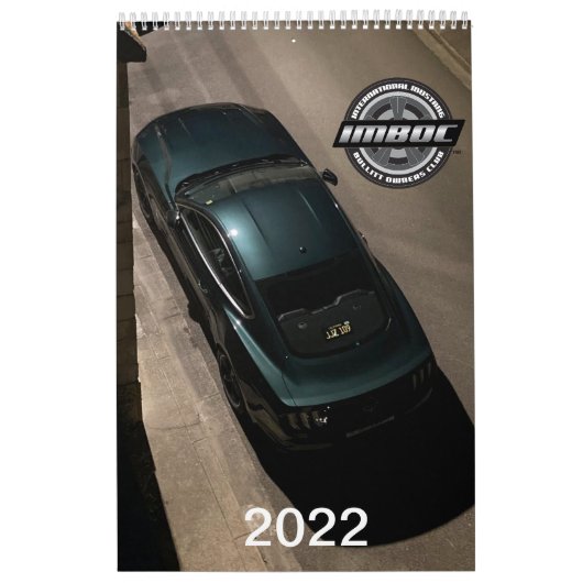 IMBOC 2022カレンダー カレンダー (カバー)