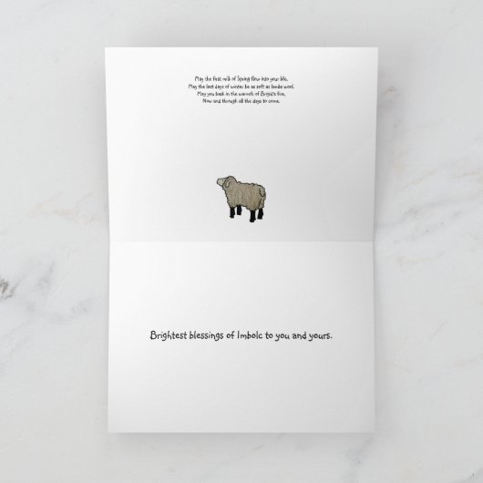 Imbolcの恵み シーズンカード (内部)