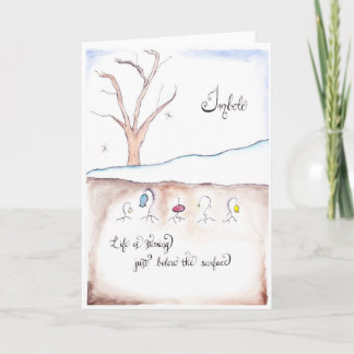 Imbolcの挨拶状 カード