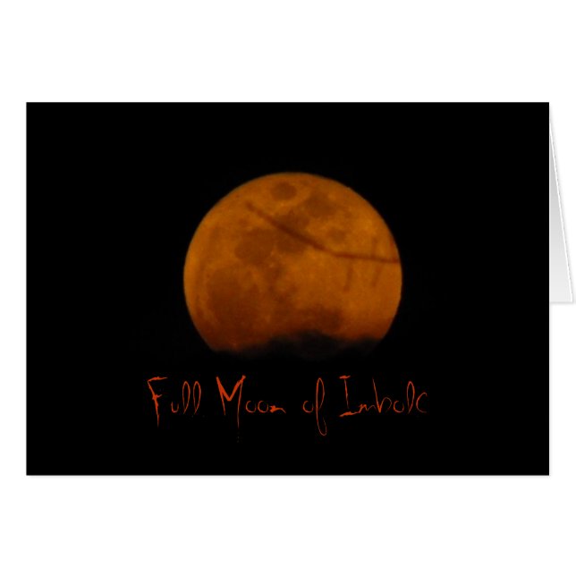 Imbolcの満月 (正面横)