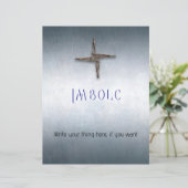 Imbolc Book of Shadows Page with Correspondences (スタンド正面)