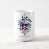 Imbolc Candle Veil T-Shirt | Veiled Rebirth Flame コーヒーマグカップ (中央)