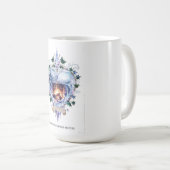 Imbolc Candle Veil T-Shirt | Veiled Rebirth Flame コーヒーマグカップ (正面右)