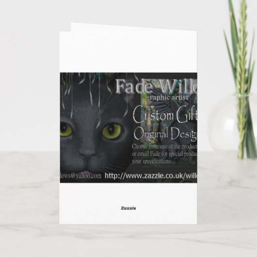 Imbolc Greetingsカード カード (裏面)