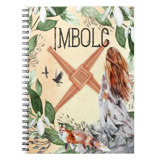 IMBOLC SABBATノートブック ノートブック (正面)