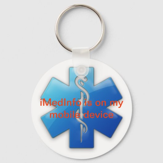 iMedInfo基本キーチェーン キーホルダー (正面)