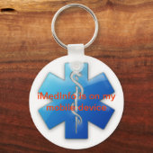 iMedInfo基本キーチェーン キーホルダー (正面)