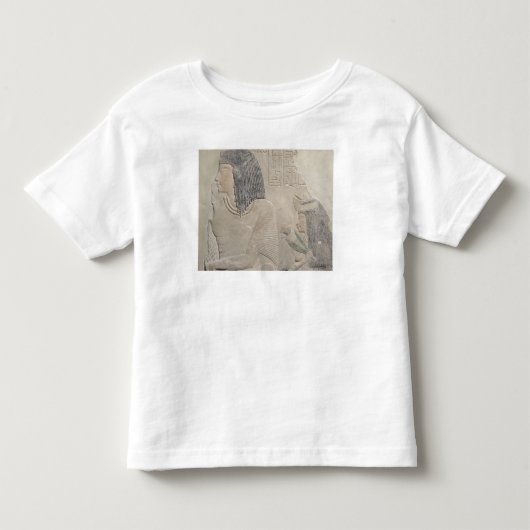 ImenmesおよびDejatを描写するレリーフ、浮き彫り トドラーTシャツ (正面)