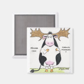 img0002111、ムース・カウト、ミネソタ先住民? マグネット (正面/裏面)