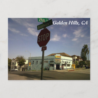 IMG00545-20110602-1659、カリフォルニア州ゴールデンヒルズ ポストカード