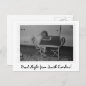 img058、サウスカロライナ出身のおやすみ！ ポストカード (正面/裏面)