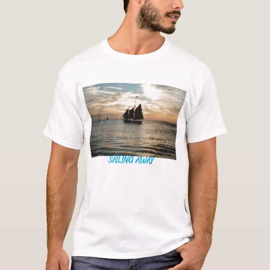 IMG0, SAILING AWAY Tシャツ (正面)