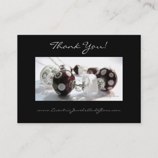 IMG_0130の風変りな宝石、Original.Distincti… 名刺 (正面)