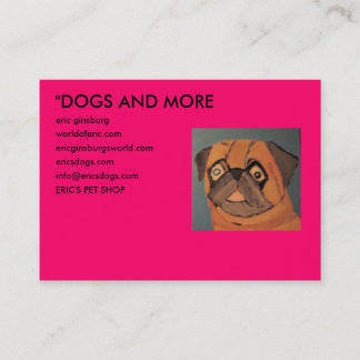 IMG_0135、"犬および多くのエリックのginsburg、worldo… 名刺