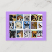 IMG_0135、"犬および多くのエリックのginsburg、worldo… 名刺 (裏面)