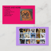 IMG_0135、"犬および多くのエリックのginsburg、worldo… 名刺 (正面/裏面)