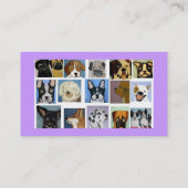 IMG_0135、"犬および多くのエリックのginsburg、worldo… 名刺 (裏面)