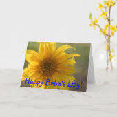 IMG_0479、幸せなババの日! カード (黄色い花)