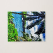 IMG_1122 4ハワイアン場面 ジグソーパズル (横)