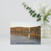 IMG_1493、ハドソン・リバー・紅葉 ポストカード (スタンド正面)