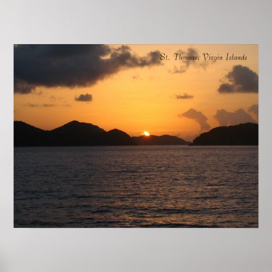 IMG_1601、セントトーマス、ヴァージン諸島 ポスター (正面)