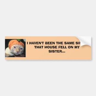 IMG_2073、私は同じSINCETHATずっとHOU…ではないです バンパーステッカー