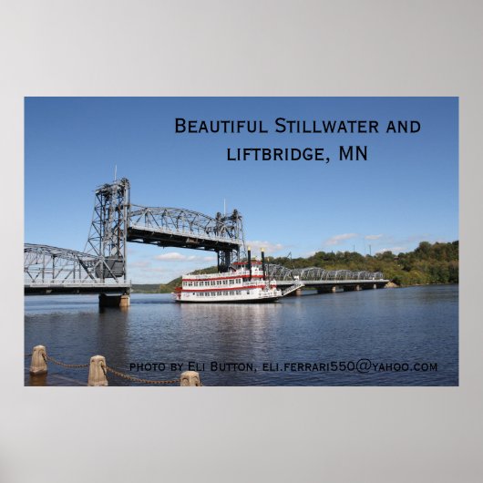 IMG_2574、Beautiful Stillwater and liftbridge, ... ポスター (正面)
