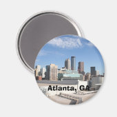 IMG_2688、アトランタ、GA マグネット (正面/裏面)