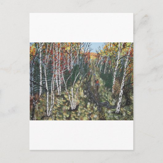 IMG_2974.JPGWhite樺の木トレイルライド ポストカード (正面)
