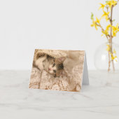 IMG_4121_-_Marygold_-_cropped - 5x7 カード (黄色い花)