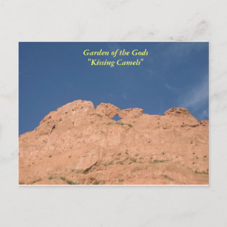 IMG_4232, Garden of the Gods"キスをする Camels" ポストカード