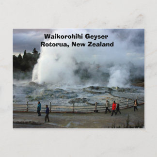 IMG_4274, ワイコロヒヒ噴泉 ロトルア, ニュージーランド ポストカード