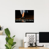 img_5979、足にTalkingTAPを許可! ポスター (ホームオフィス)