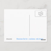 IMG_6491、ハワイ ポストカード (裏面)