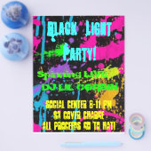 img-thing, Black Lightパーティー!,ソーシャルセンター8-... チラシ (シングル)