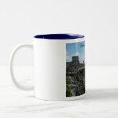 IMGP0093、夢を見ること夢を見る夏夏の ツートーンマグカップ (左)