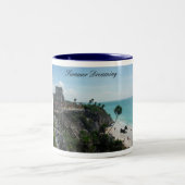 IMGP0093、夢を見ること夢を見る夏夏の ツートーンマグカップ (中央)