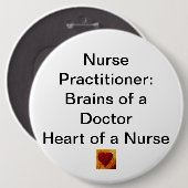 imgres.jpegのナースの従業者: DOCの頭脳… 缶バッジ (正面&裏面)