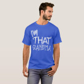 Imhat Grandma Funny Best Auntee retro Tシャツ (正面フル)