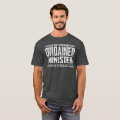 Imhat Legendary Ordained Minister funny Tシャツ (正面フル)