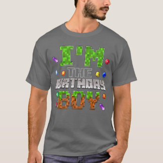Imhe 誕生日ボーイゲーム ピールナンバー 誕生日パーティー tシャツ